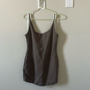 Quality Privacy Please Scoop Neck Gorgeous Brown Dress
